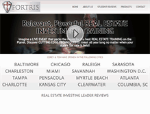 Tablet Screenshot of fortrisllc.com